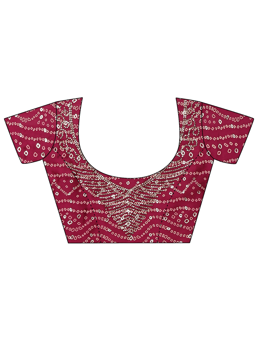  Cream Solid Silk Blend Saree With Unstitched Blouse Piece 