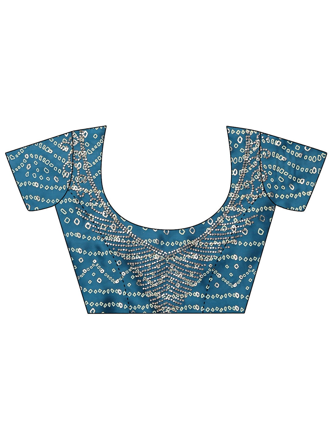  Cream Solid Silk Blend Saree With Unstitched Blouse Piece 