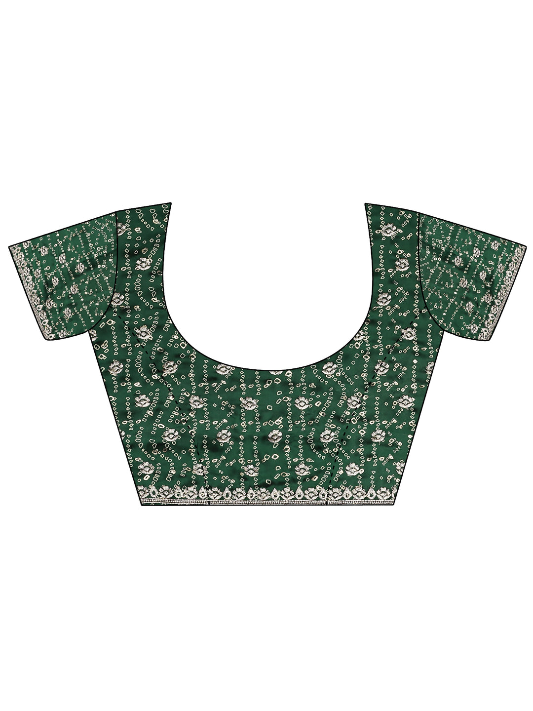  Pink Embellished Silk Blend Saree With Unstitched Blouse Piece 