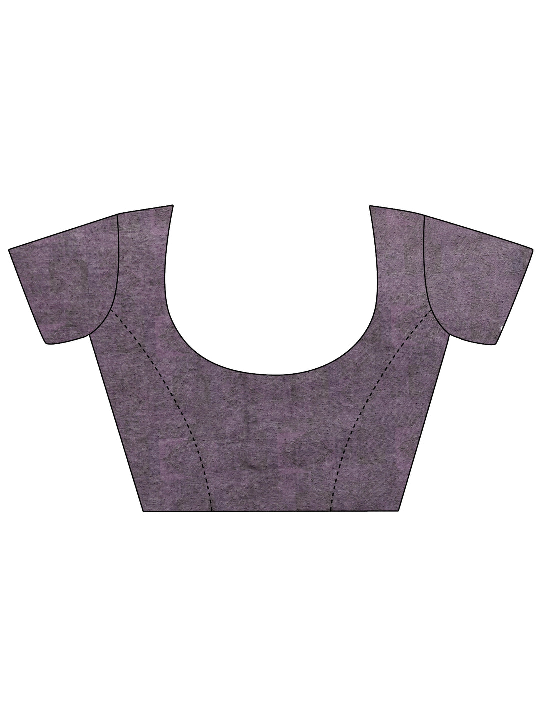  Multi Printed Silk Blend Saree With Unstitched Blouse Piece 