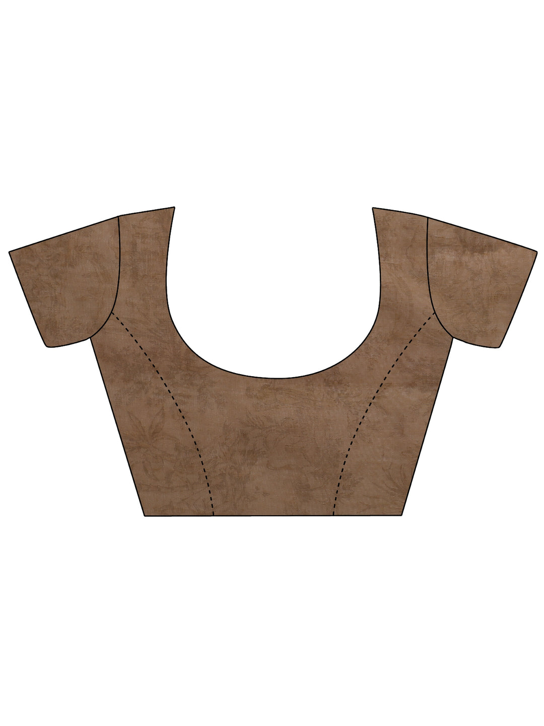  Mustard Printed Silk Blend Saree With Unstitched Blouse Piece 