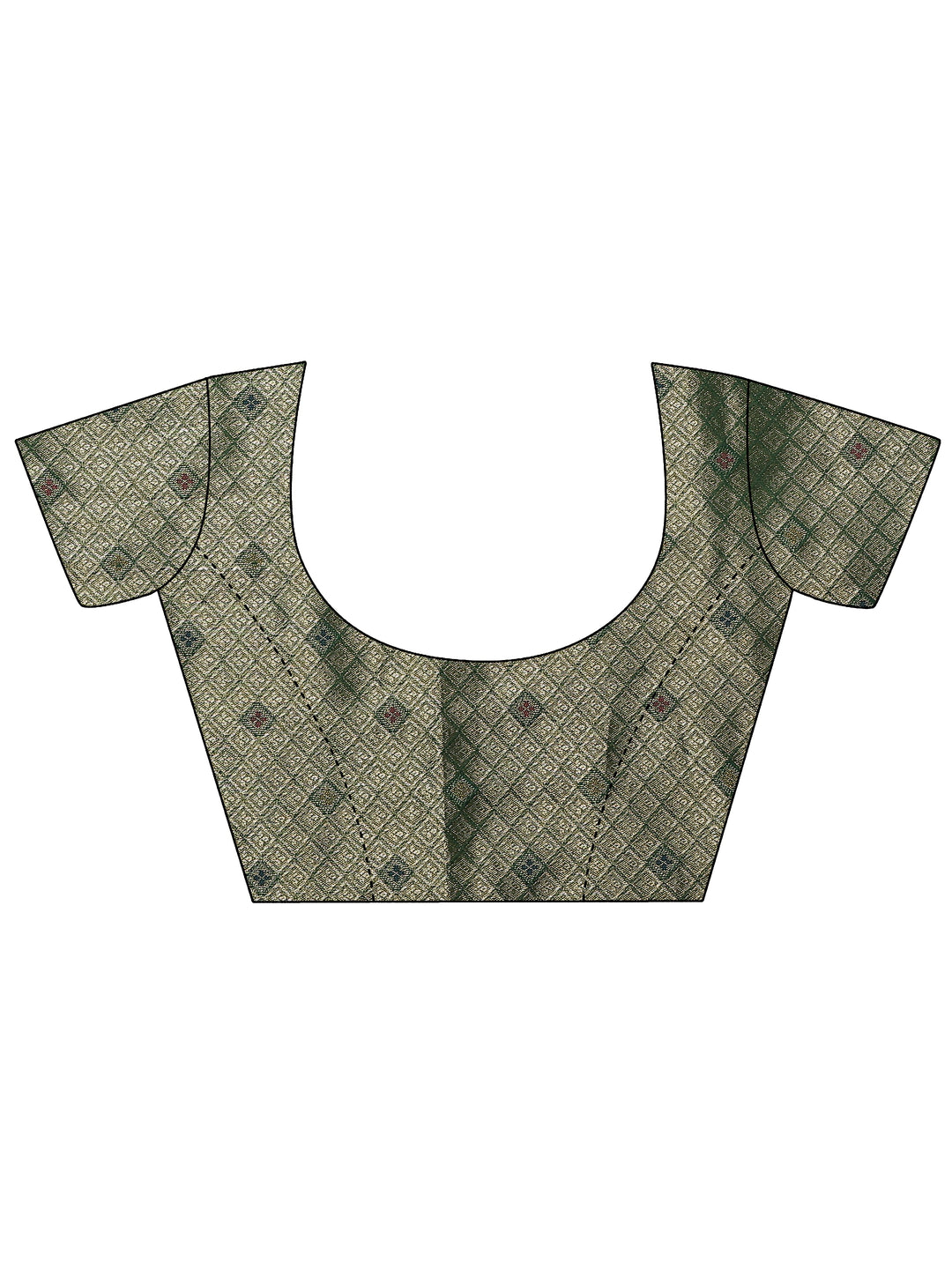  Pink Woven Design Silk Blend Sarees With Unstitched Blouse Piece 