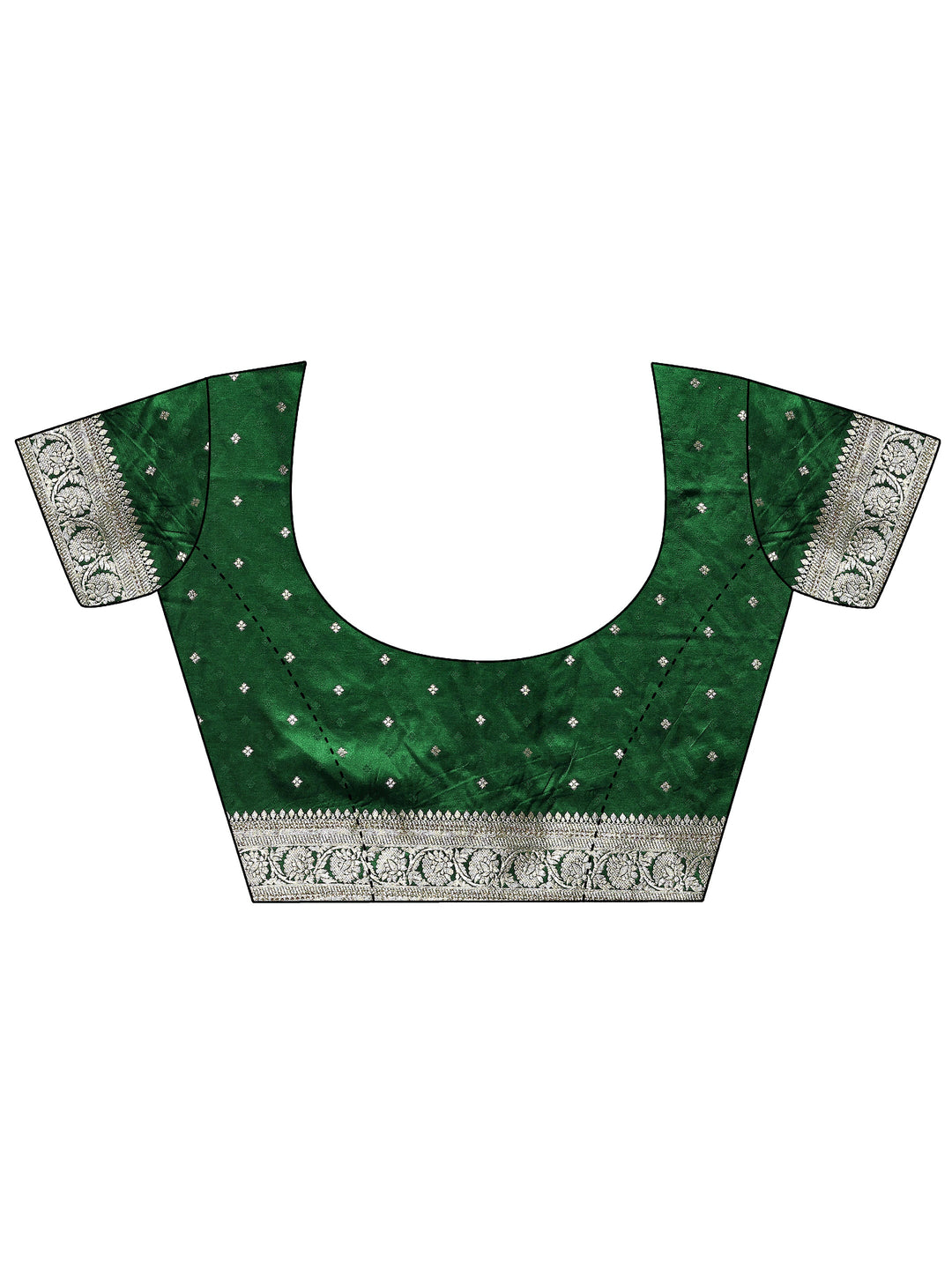  Pink Paisley Woven Design Sarees With Unstitched Blouse Piece 