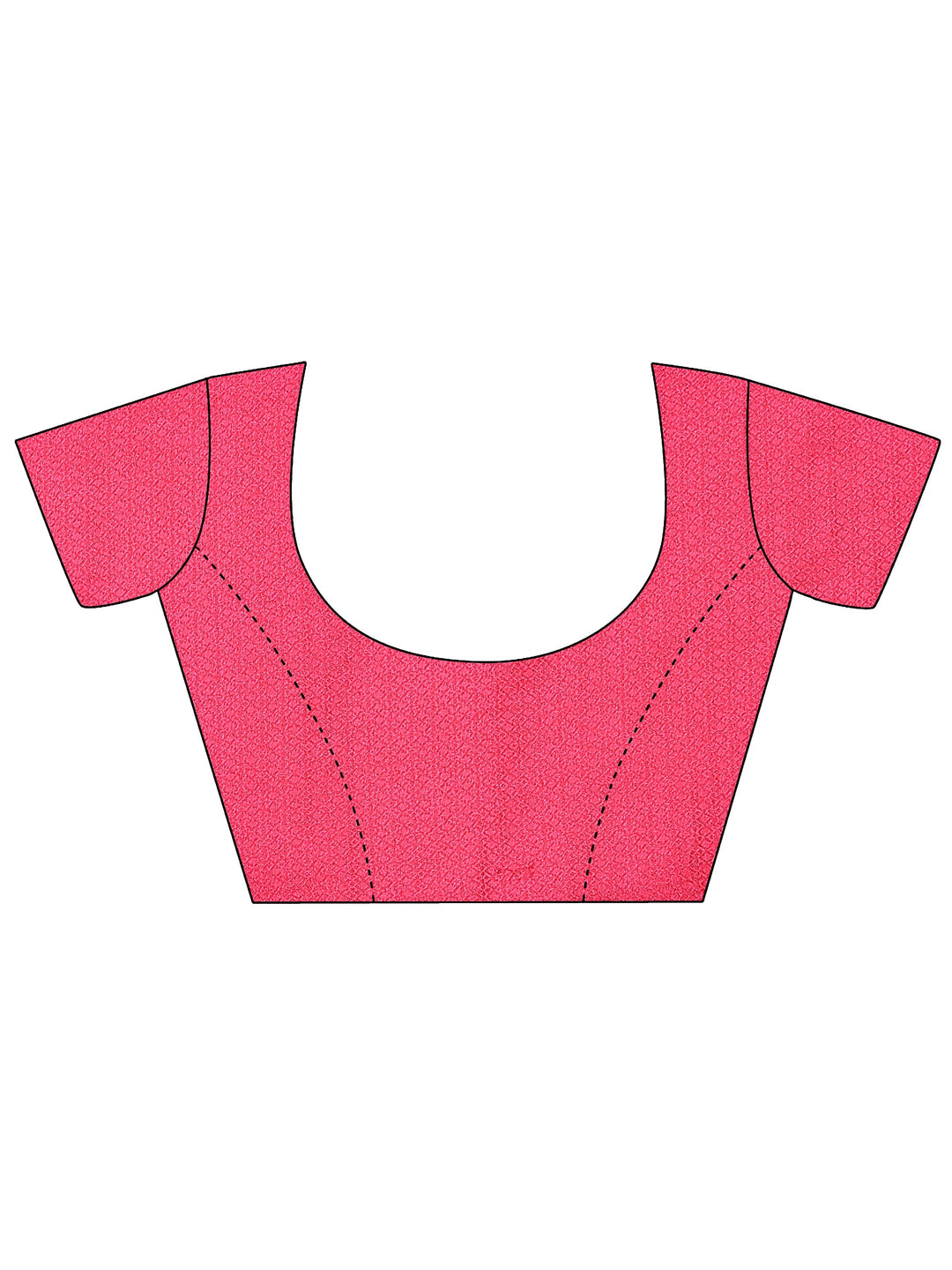  Gold Woven Design Silk Blend Sarees With Unstitched Blouse Piece 