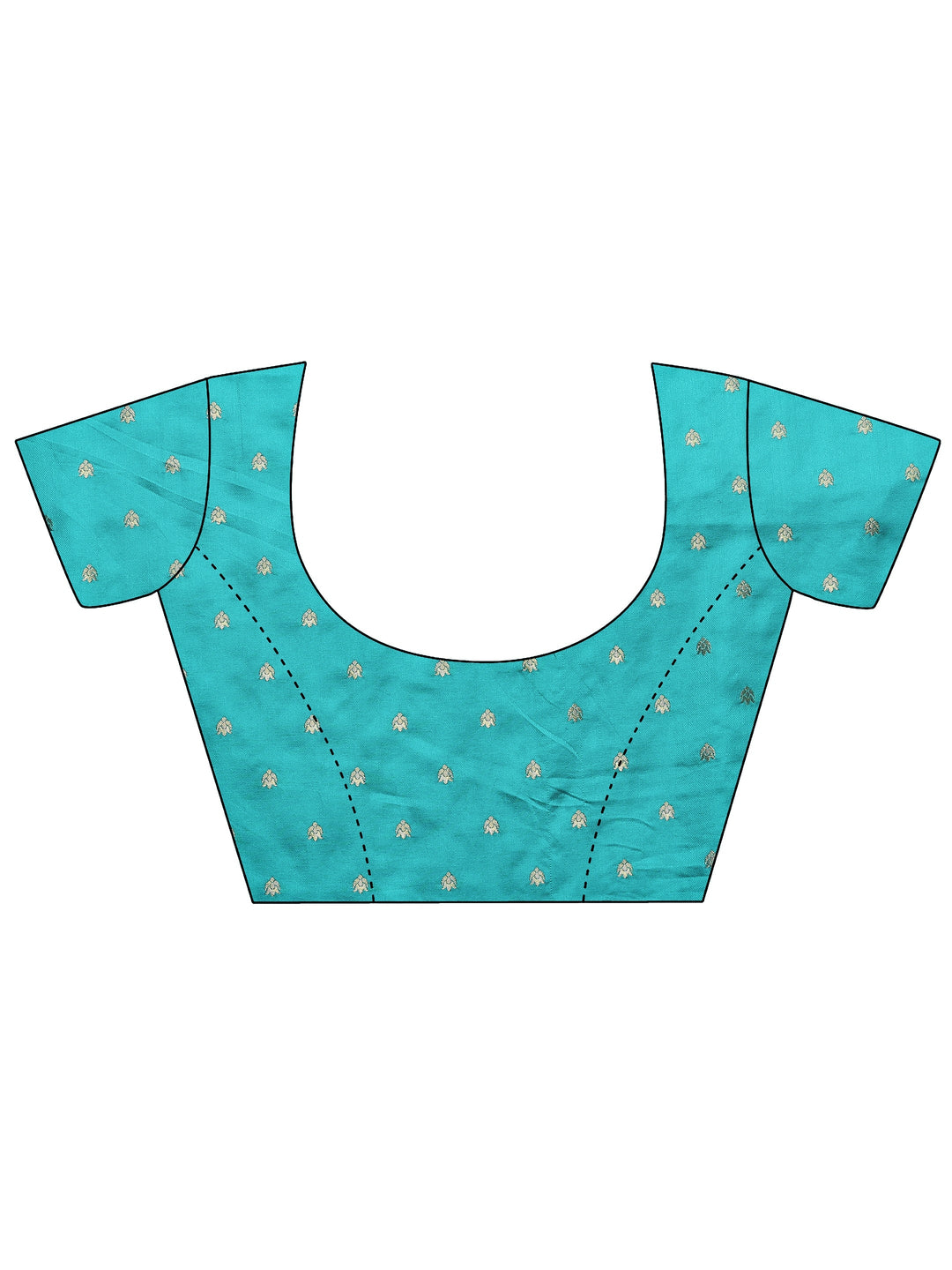  Mustard Woven Design Silk Blend Sarees With Unstitched Blouse Piece 