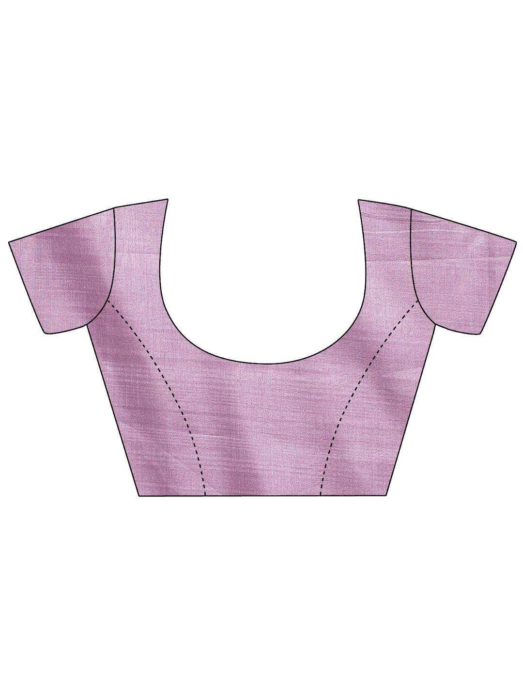  Purple Embellished Silk Blend Saree With Unstitched Blouse Piece 