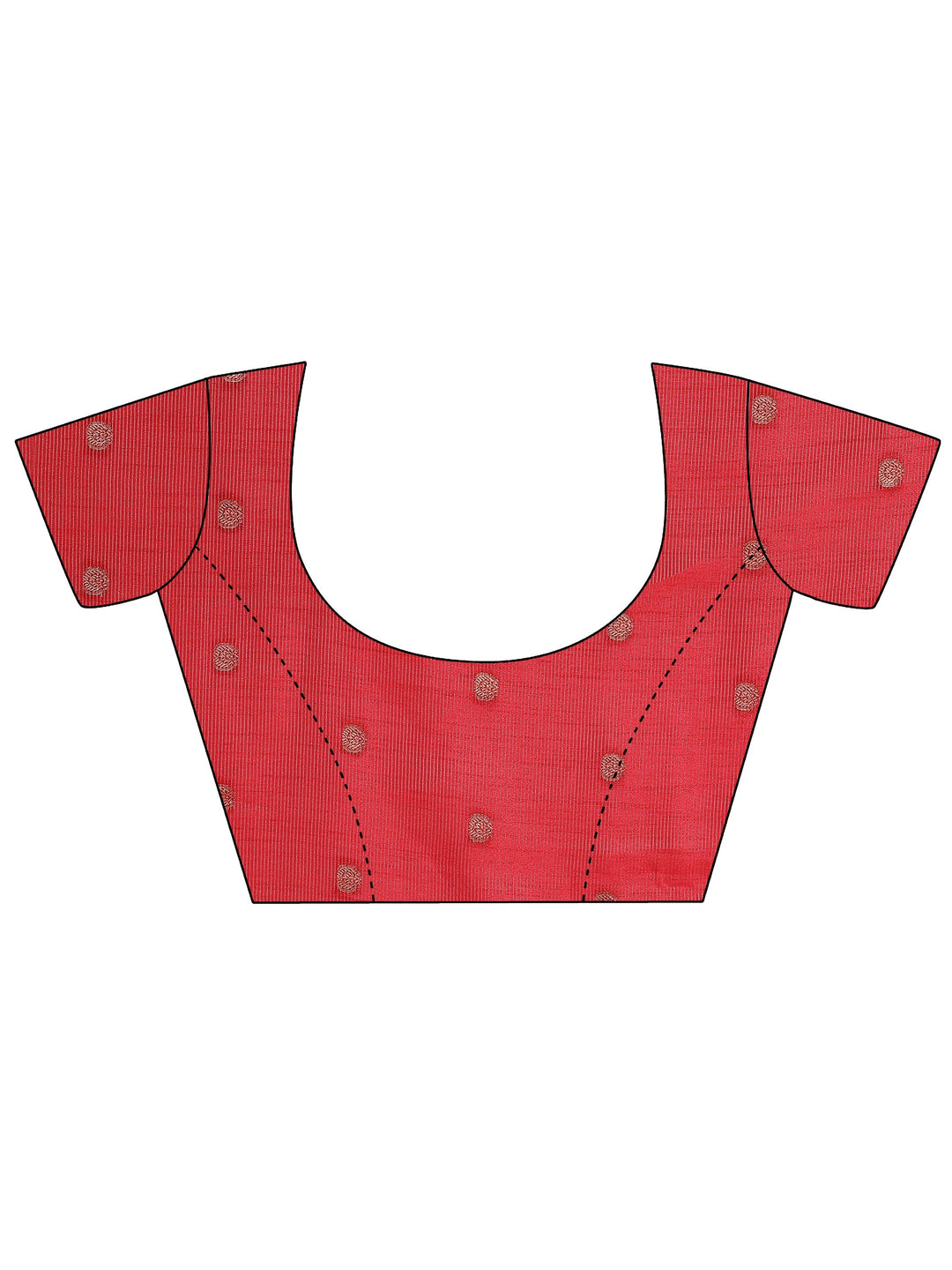  Pink Woven Design Banarsi Silk Blend Saree With Unstitched Blouse Piece 