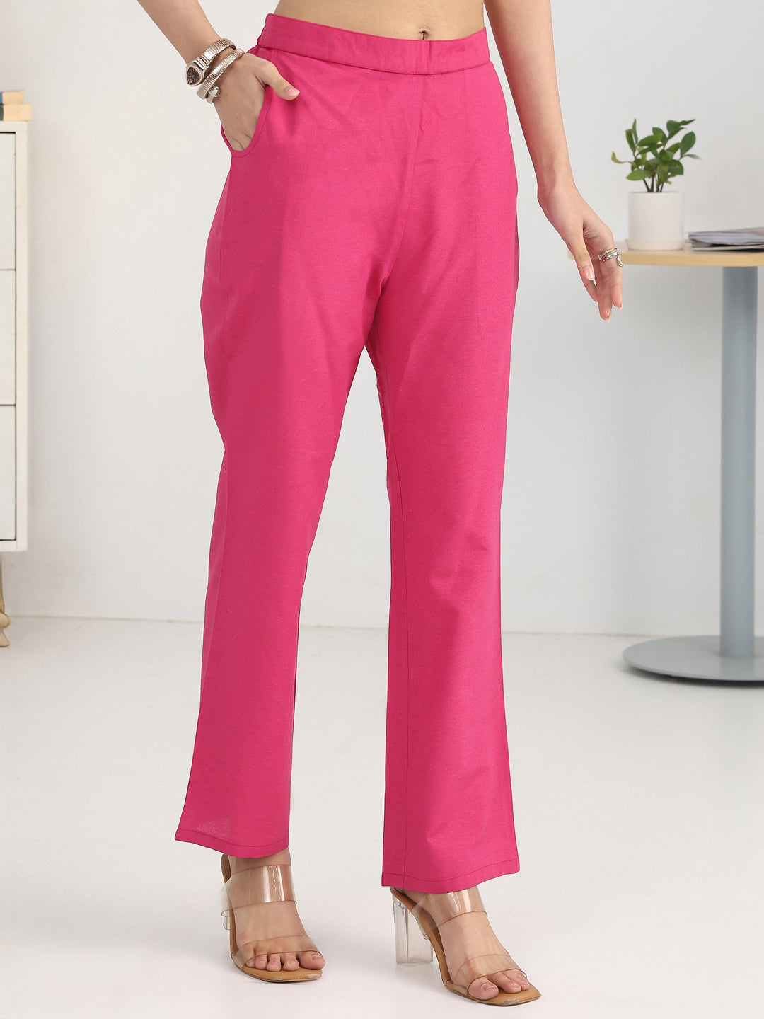  Multi Ethnic Motif Woven Design Cotton Blend Straight Suit Set With Dupatta 