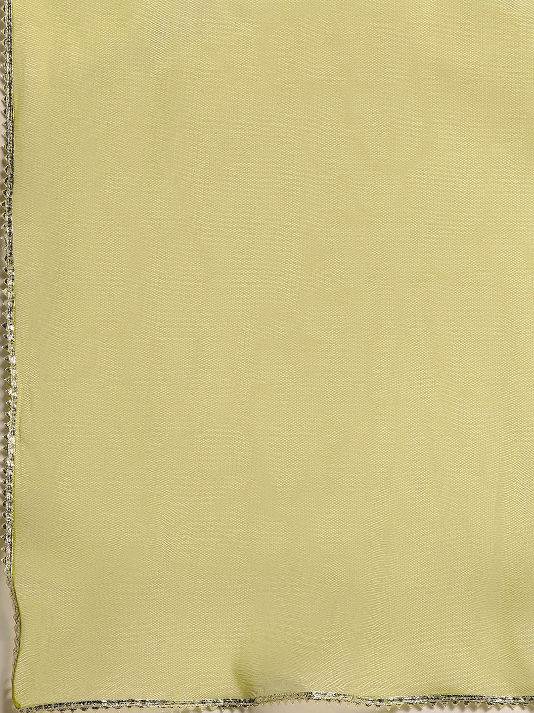  Green Yoke Design Cotton Blend Suit Set 