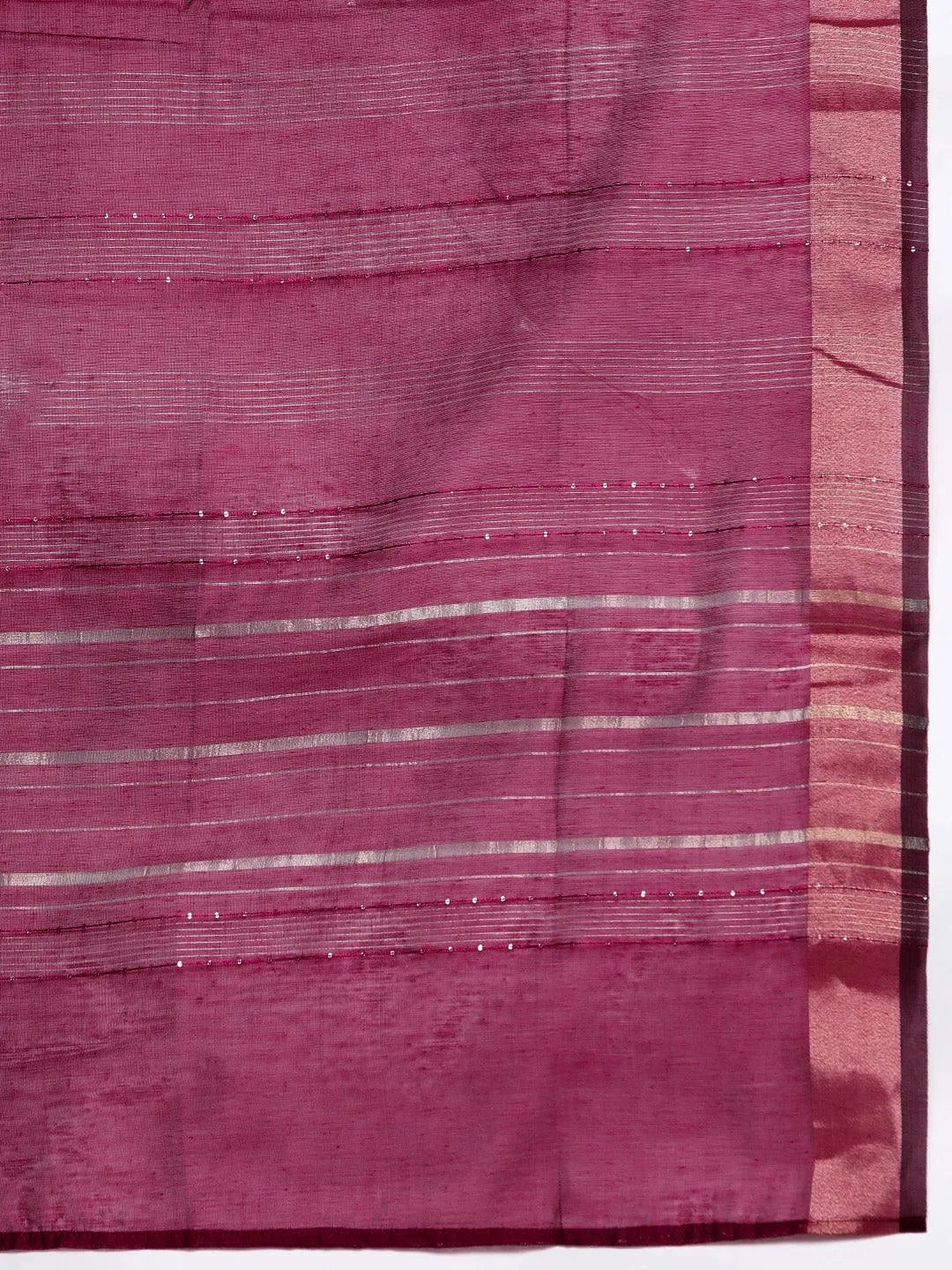 Pink Solid Silk Blend Straight Suit With Dupatta - Libas 