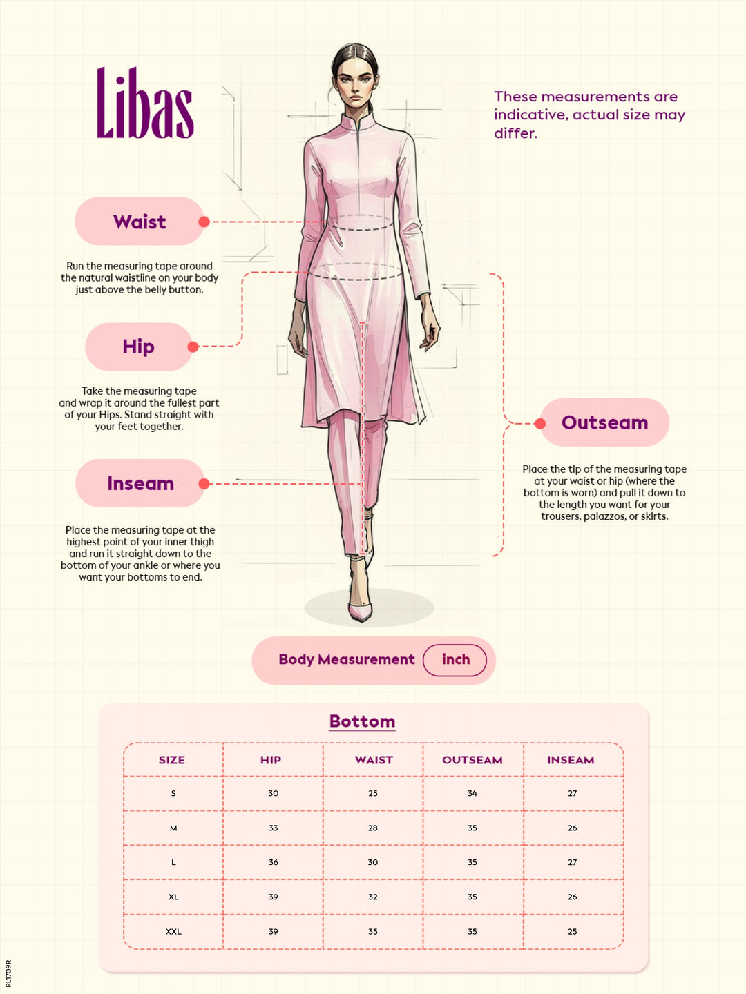  Cream Solid Cotton Blend Leggings 