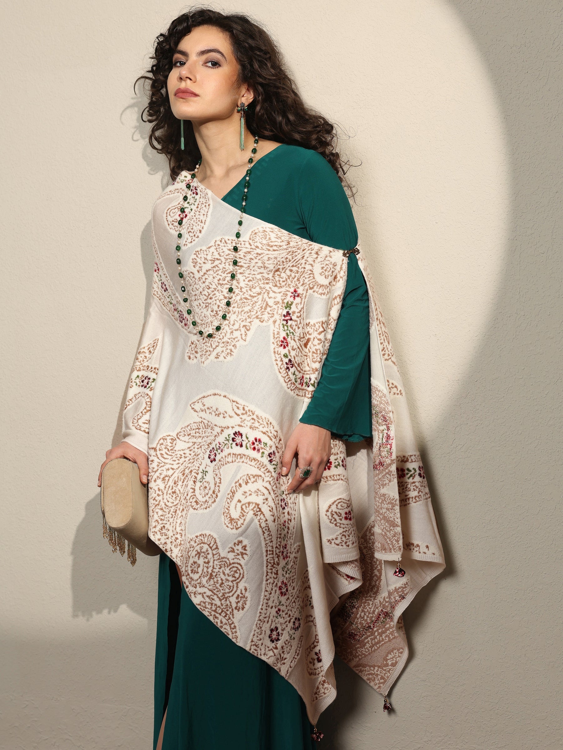 Blue Printed Cotton Straight Kurti