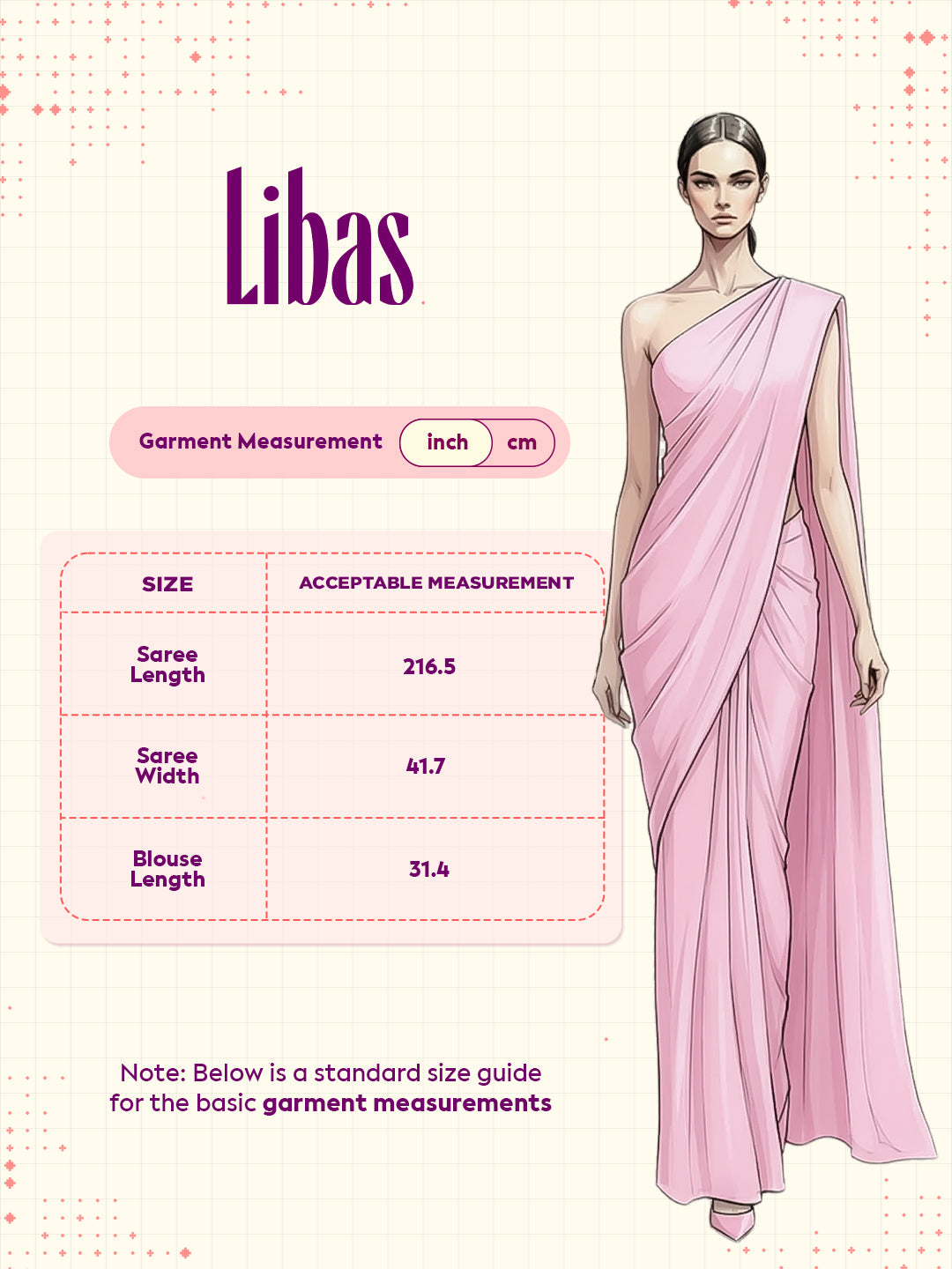  Libas Burgundy Embellished Tissue Saree With Unstiched Blouse Piece 