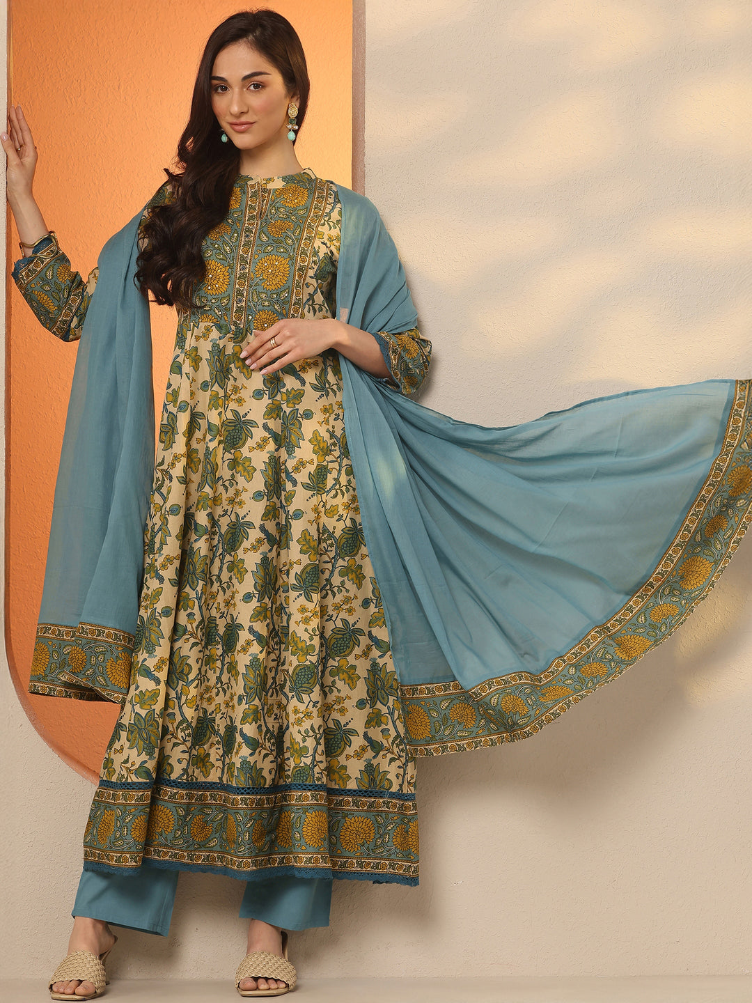 Buy Latest Cotton Anarkali Suits for Women Online | Libas Buy Latest Cotton Anarkali Suits for Women Online | Libas