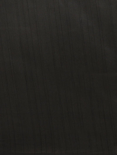 Beige Striped Silk Blend Saree - Libas