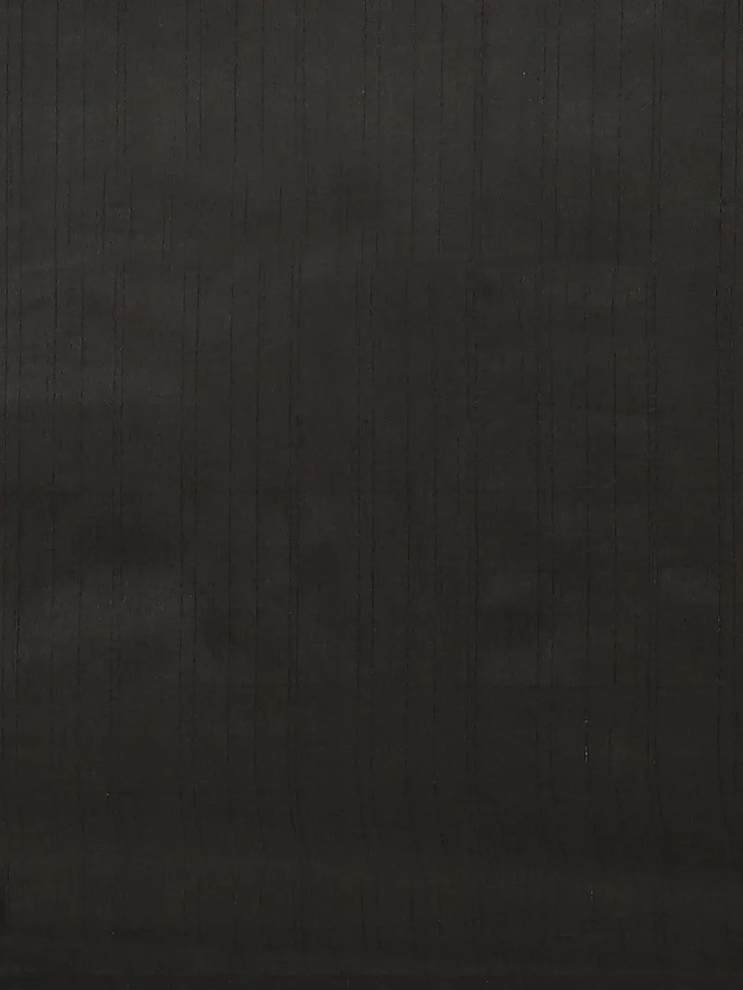 Black Striped Silk Blend Saree - Libas 