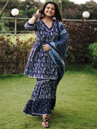 Designer Black Georgette Embroidered Kurta Sharara With Dupatta for Women,  Pakistani Salwar Kameez, Wedding Wear Dress, Sharara Suit - Etsy