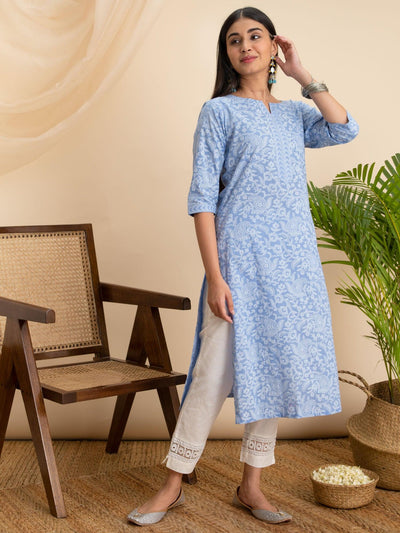 Buy Saucy Belle Women Rayon Sleeveless Round Neck Long Kurti and Pant Set ( White) Online at Best Prices in India - JioMart.