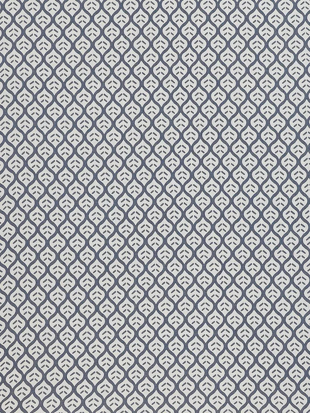 Blue Printed Cotton Saree - Libas 
