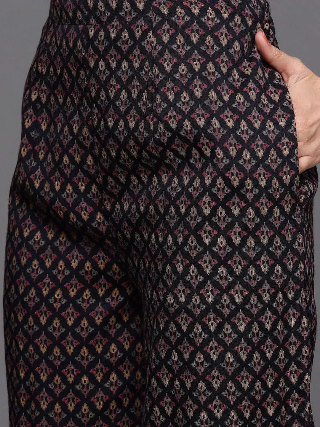 

Buy Blue Printed Rayon Suit Set - 33237O-XS | Libas Ethnic Wear Online