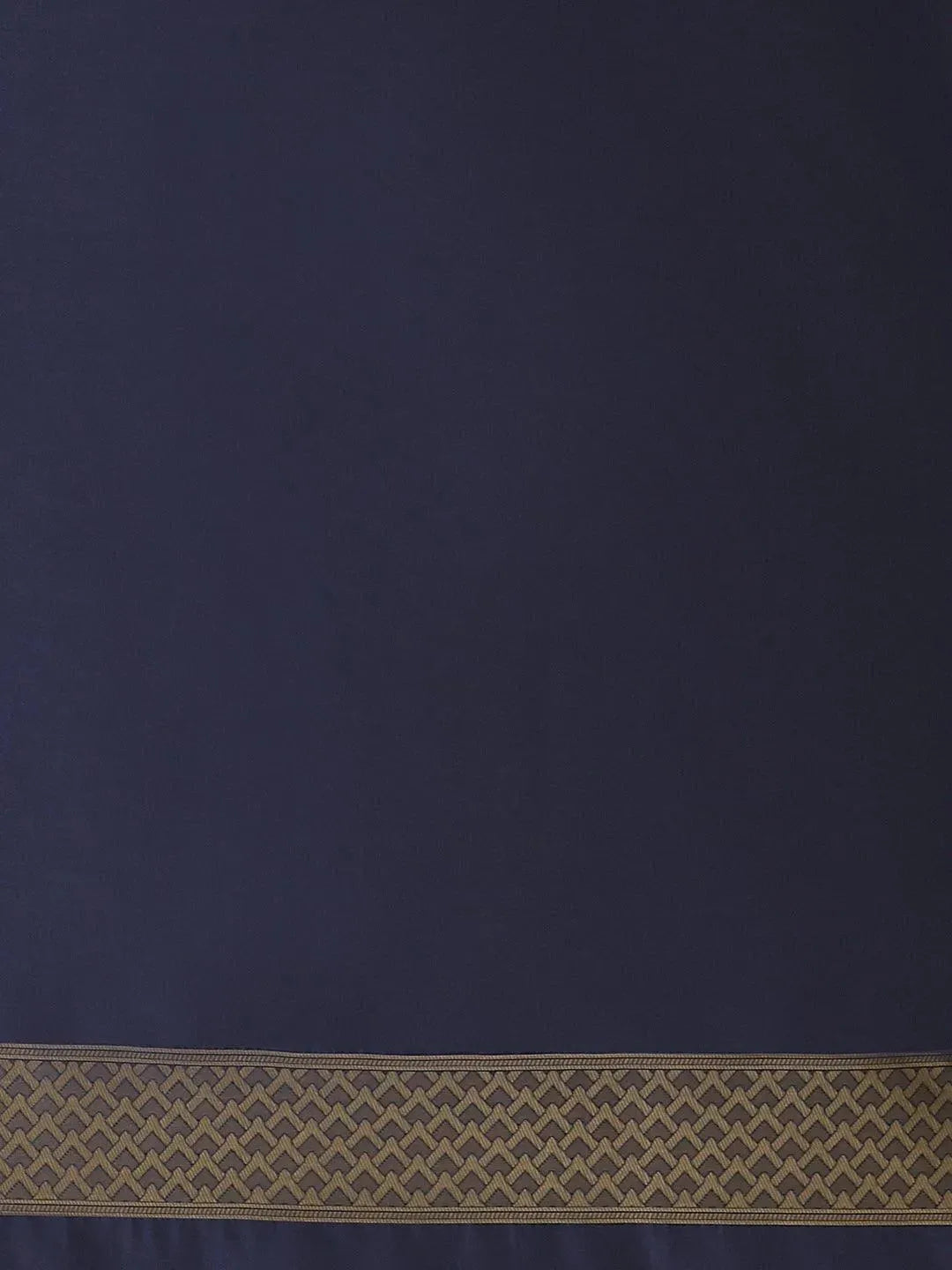 Blue Woven Design Silk Saree - Libas 