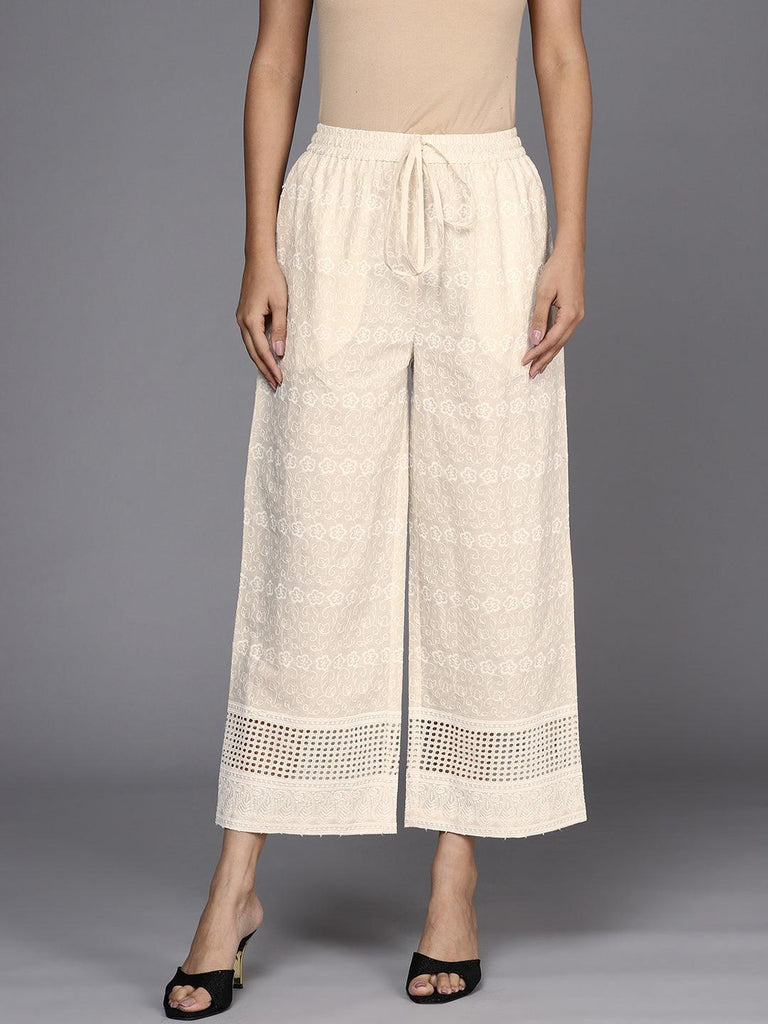 W Regular Fit Women White Trousers - Buy W Regular Fit Women White Trousers  Online at Best Prices in India | Flipkart.com