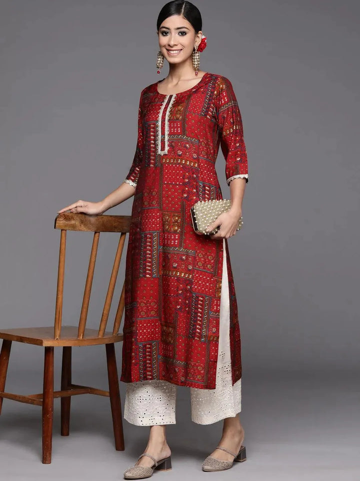 Cream Embroidered Cotton Palazzos - Libas