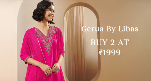 Gerua By Libas: Buy 2 Suits at 1999