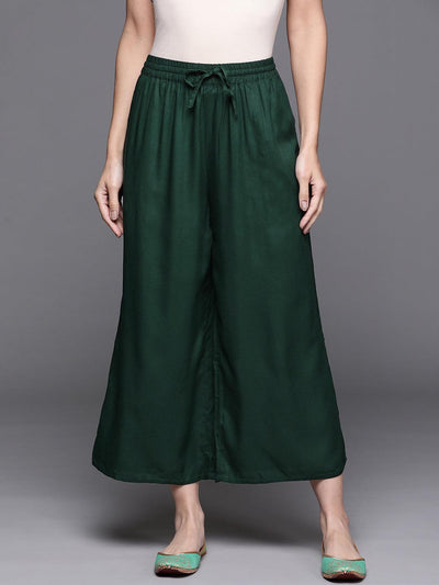 Green Rayon Casual Trouser, Size: M, L & XL at Rs 350/piece in New Delhi