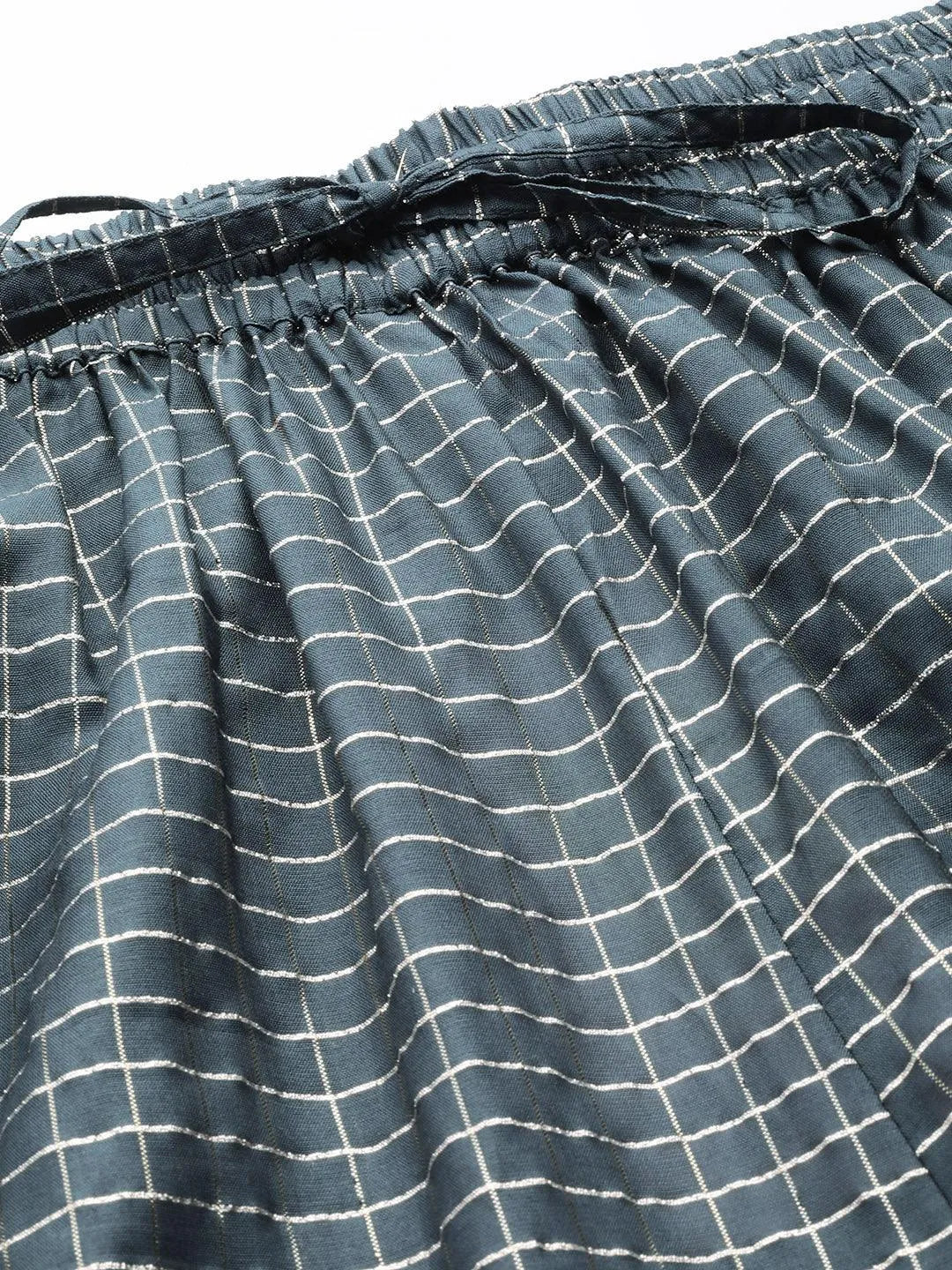 Grey Printed Cotton Salwar - Libas 