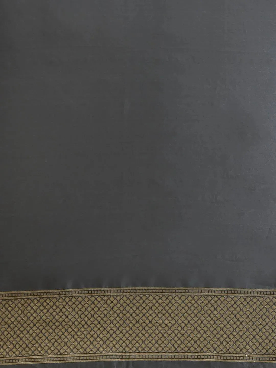 Grey Woven Design Silk Saree - Libas 
