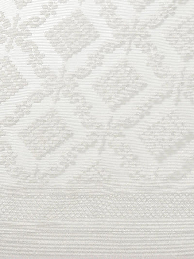 Grey Woven Design Tissue Saree - Libas