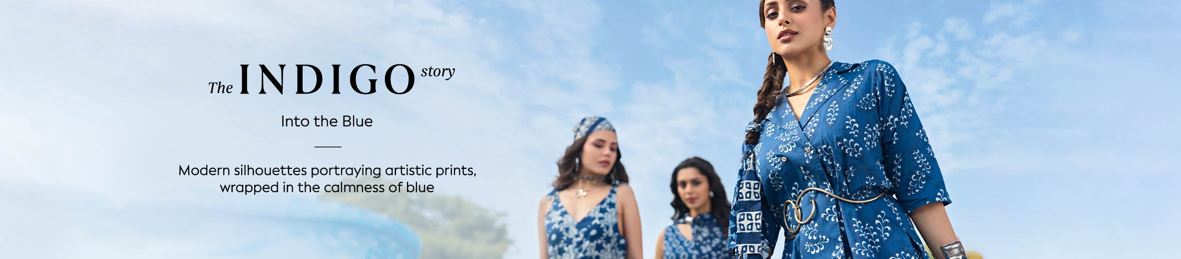 Indigo Collection Label Indigo Collection - Buy Indigo Colour Dresses Online in India | Libas