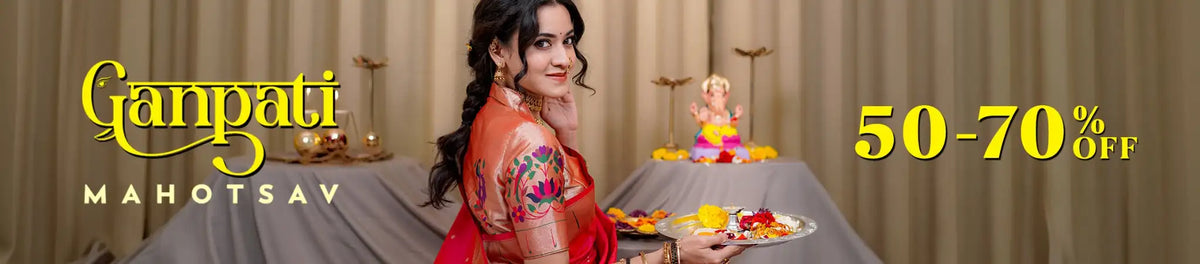 Ganpati Mahotsav Sale: 50 - 70% Off