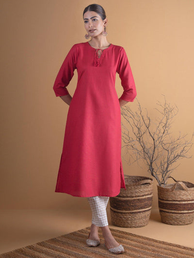 Aggregate more than 173 solid red kurti