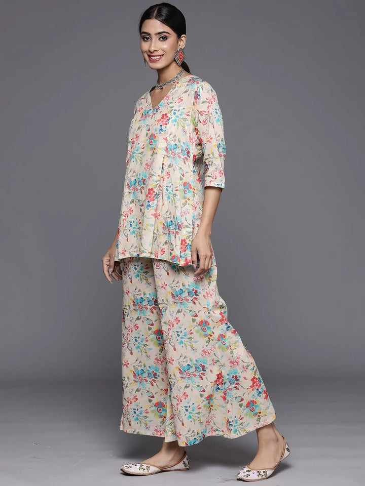 Multi Printed Cotton Co-Ords - Libas