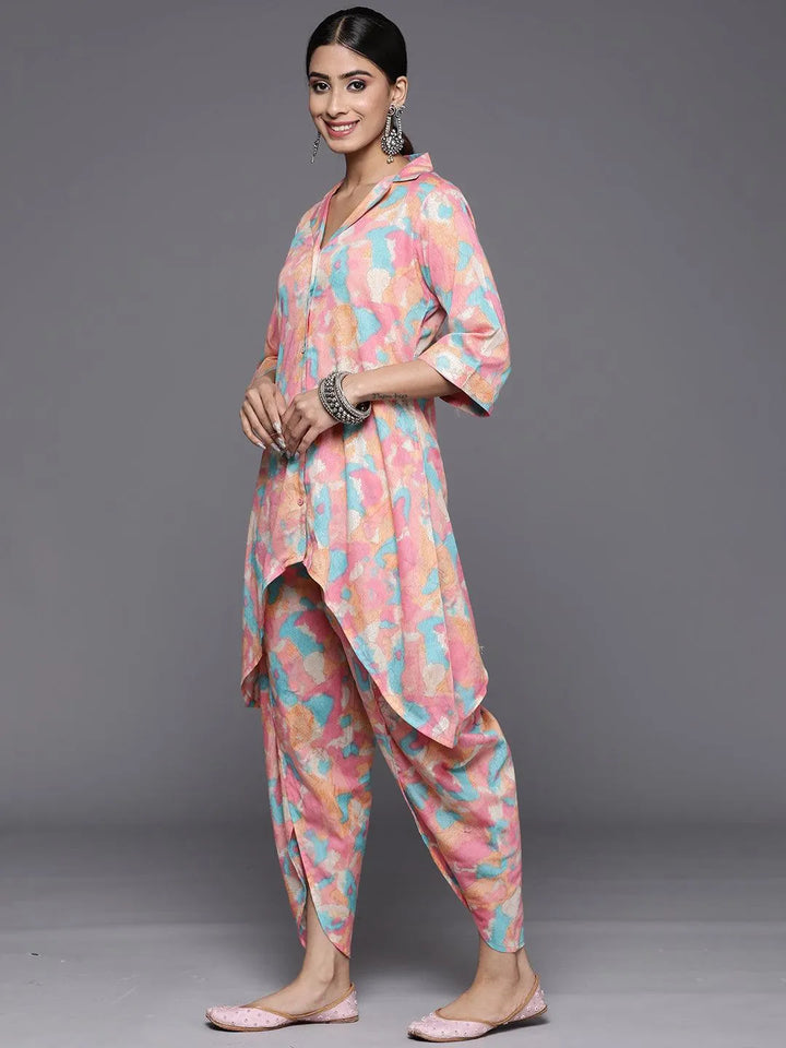 Multi Printed Cotton Co-Ords - Libas