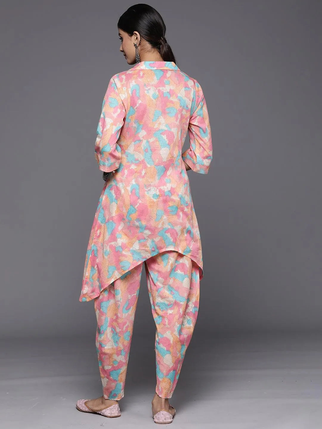 Multi Printed Cotton Co-Ords - Libas 