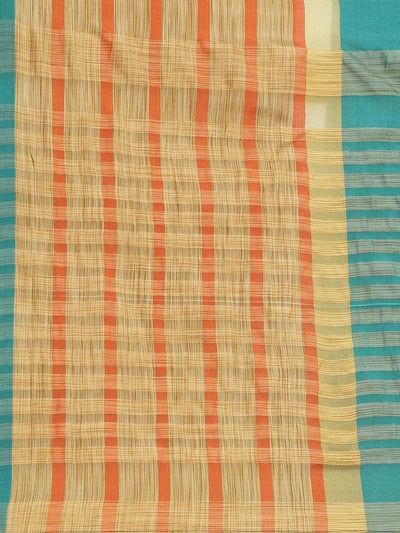 Multicoloured Printed Polyester Saree - Libas