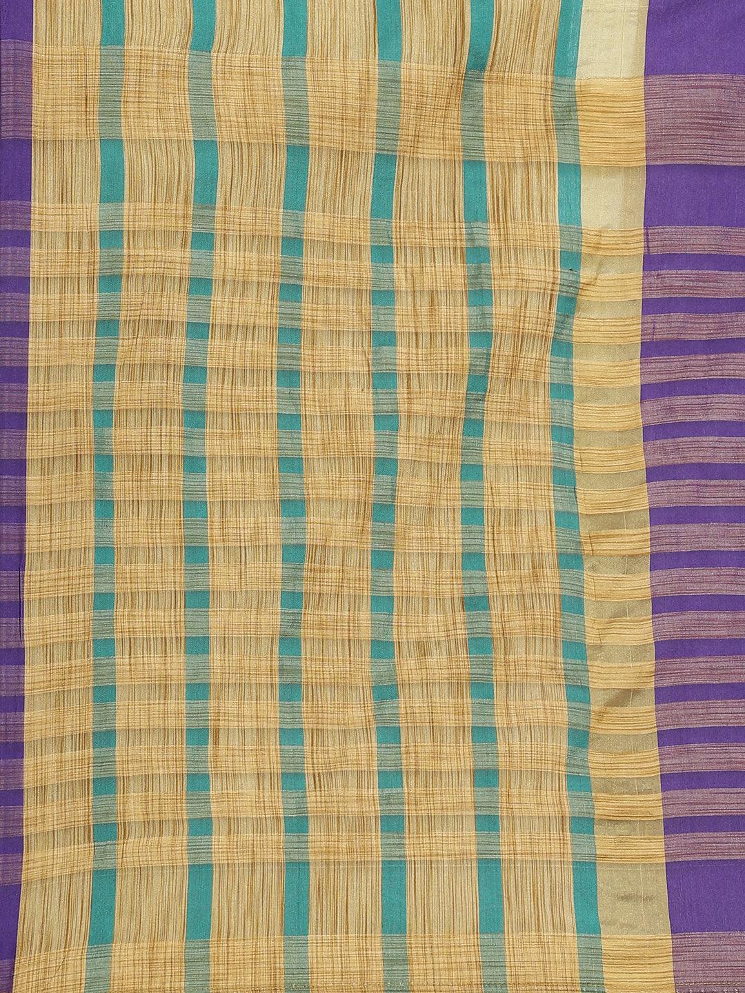 Multicoloured Printed Polyester Saree - Libas