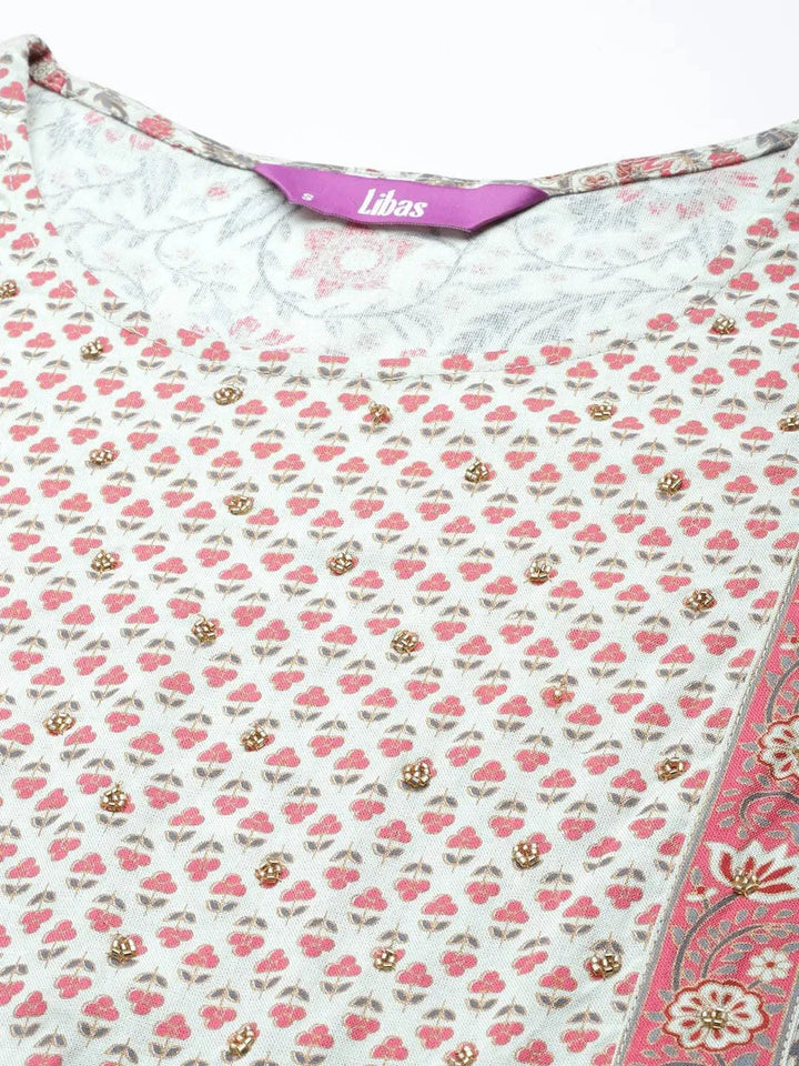 Multicoloured Printed Rayon A-Line Dress - Libas