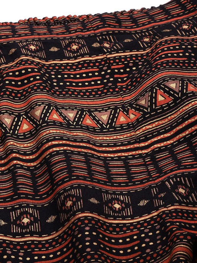 Multicoloured Printed Rayon Palazzos - Libas