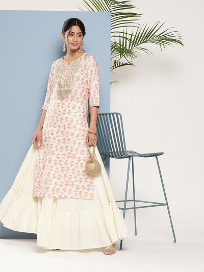 Pattu anarkali with embroidery on sleeves and neck | Long dress design,  Dress neck designs, Kurti designs party wear