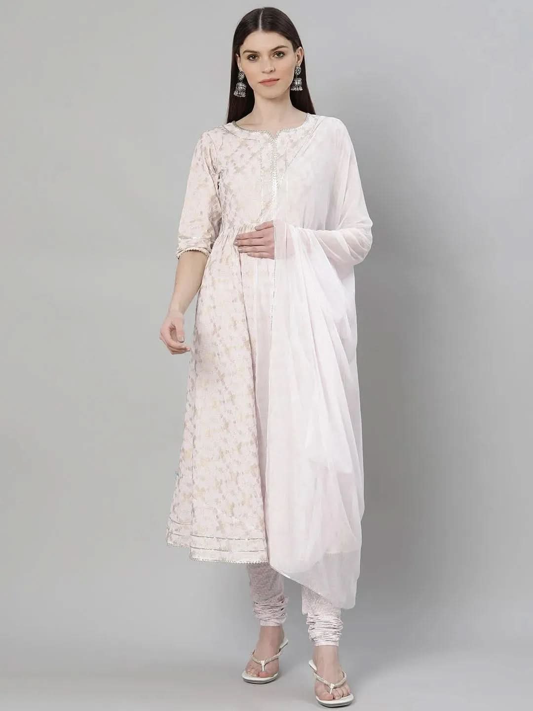 

Buy Pink Printed Cotton Suit Set - 6921- | Libas Ethnic Wear Online