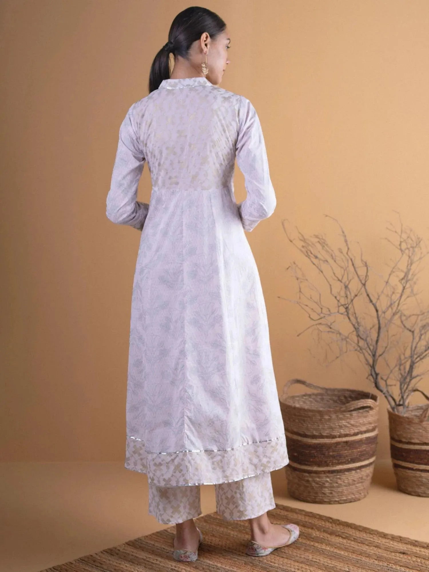 

Buy Pink Printed Cotton Kurta Set -6681O-XS | Libas Ethnic Wear Online