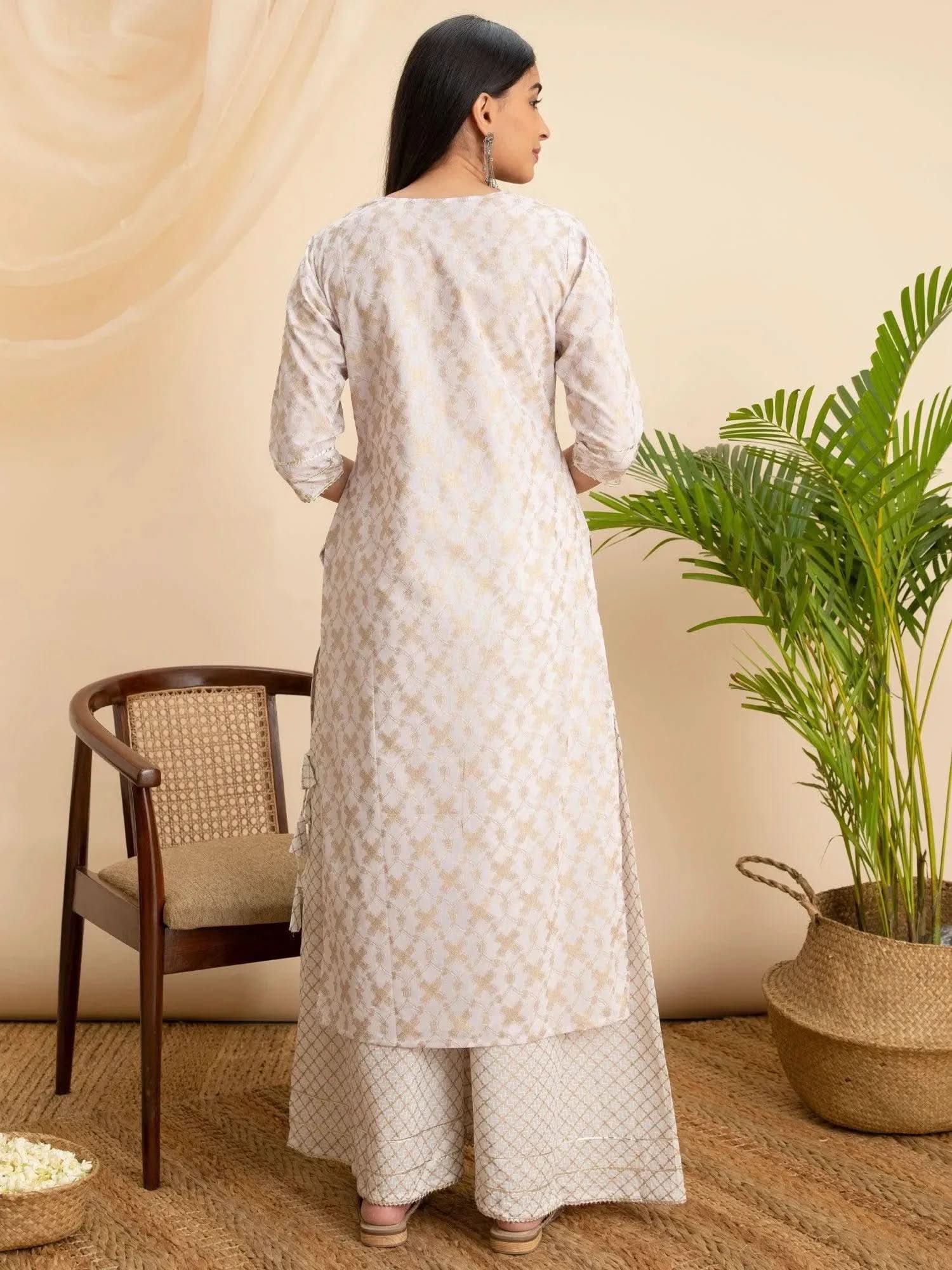 

Buy Pink Printed Cotton Kurta - 12048O-XS | Libas Ethnic Wear Online