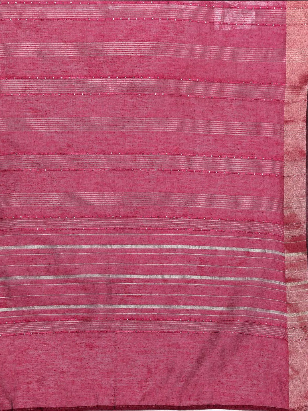 Pink Solid Silk Blend Straight Kurta With Trousers & Dupatta - Libas 