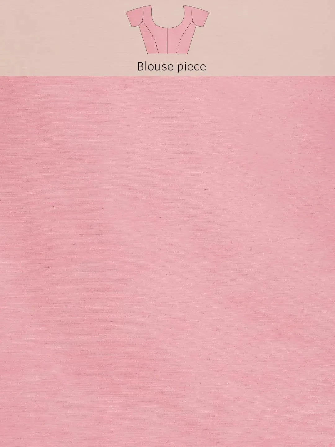 Pink Woven Design Brocade Saree - Libas 