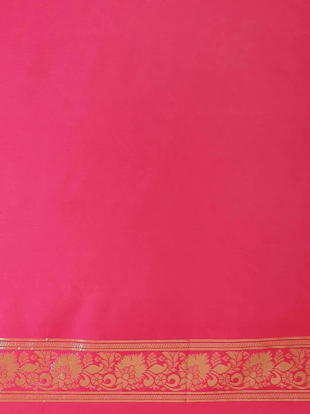 Pink Woven Design Silk Saree - Libas