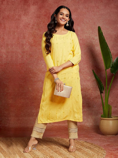 Ladies Ghagra Kurti Haldi Ceremony Yellow Ourtfit